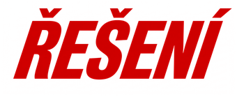 ŘEŠENÍ