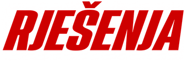 RJEŠENJA