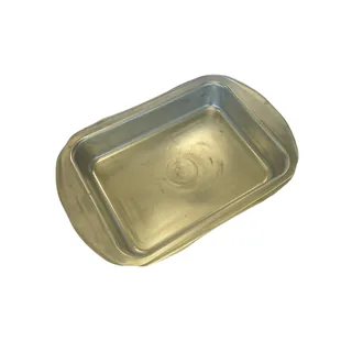 Bandeja de fundición de aluminio — muestra producida en una prensa de fundición ÖZKOÇ